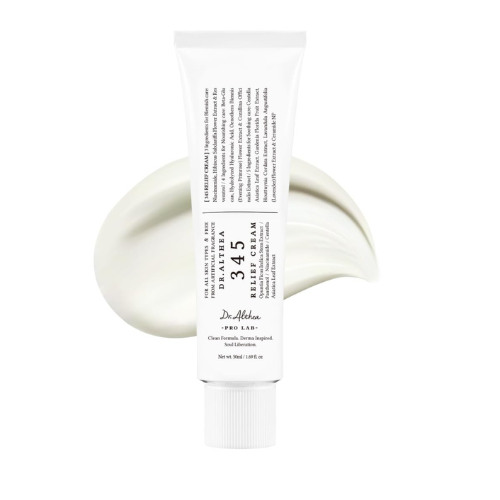 Dr.Althea 345 Relief Cream, Daily Face Moisturizer, Blemish Relief Care, Soothing Recovery & Moisture, Korean Vegan Skin Care for All Skin Types, 1.69 Fl Oz (Pack of 1)