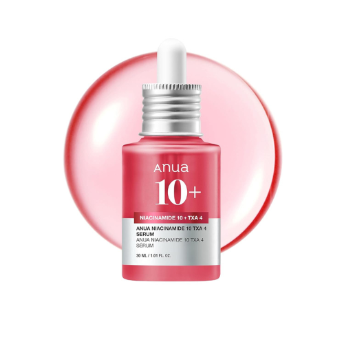 ANUA Niacinamide 10 + TXA 4 Serum, Hyaluronic Acid, Tranexamic acid, Facial Serum For GlassSkin, Glow Back Serum, Dark Spot Care, Postnatal Skincare, Korean Skincare (30ml/1.01 fl.oz)