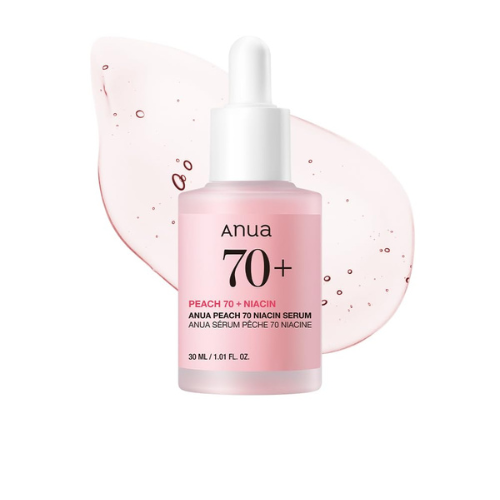 Anua Peach 70 Niacinamide Serum 30ml / brightening hydrating face serum/daily clean beauty (1.01 fl. oz.)