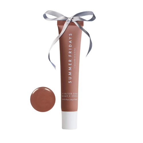 Summer Fridays Tinted Lip Butter Balm - Conditioning Vegan Lip Balm for Instant Moisture, Shine & Hydration - Softening & Soothing Skincare - Vanilla Beige (.5 Oz)