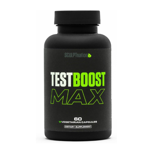 Sculpt Nation by V Shred Test Boost Max - Testosterone Supplement for Men - Tribulus Terrestris for Men - Natural Energy, Stamina, and Strength Booster - 60 Gluten Free Capsules