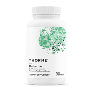 THORNE - Berberine - Dual Action Formula with Phytosome Plus Botanical Extract - Support Heart Health, Immune System, Healthy GI & Cholesterol* - Gluten-Free - 30 Servings