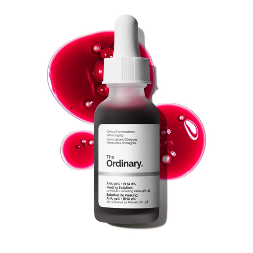 The Ordinary AHA 30% + BHA 2% Peeling Solution, Advanced Exfoliating Peel for Brighter Skin