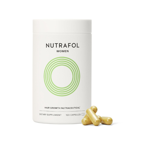 Nutrafol Women's Hair Growth Supplements, Ages 18-44, Clinically Proven for Visibly Thicker and Stronger Hair, Dermatologist Recommended - 1 Month Supply