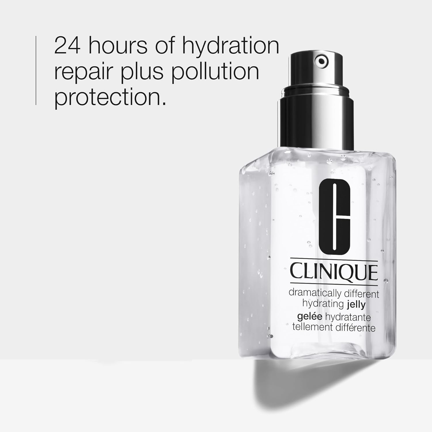 Clinique Dramatically Different Hydrating Jelly Lightweight Oil Free Face Moisturizer With Hyaluronic Acid For All Skin Types - Image 2