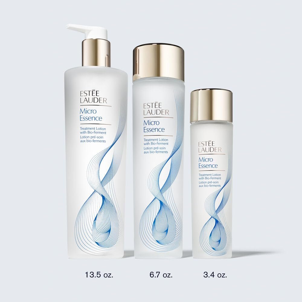 Estée Lauder Micro Essence Treatment Lotion with Bio-Ferment | Toner for Face | Skin Barrier Repair 3.4 fl oz li - Image 3