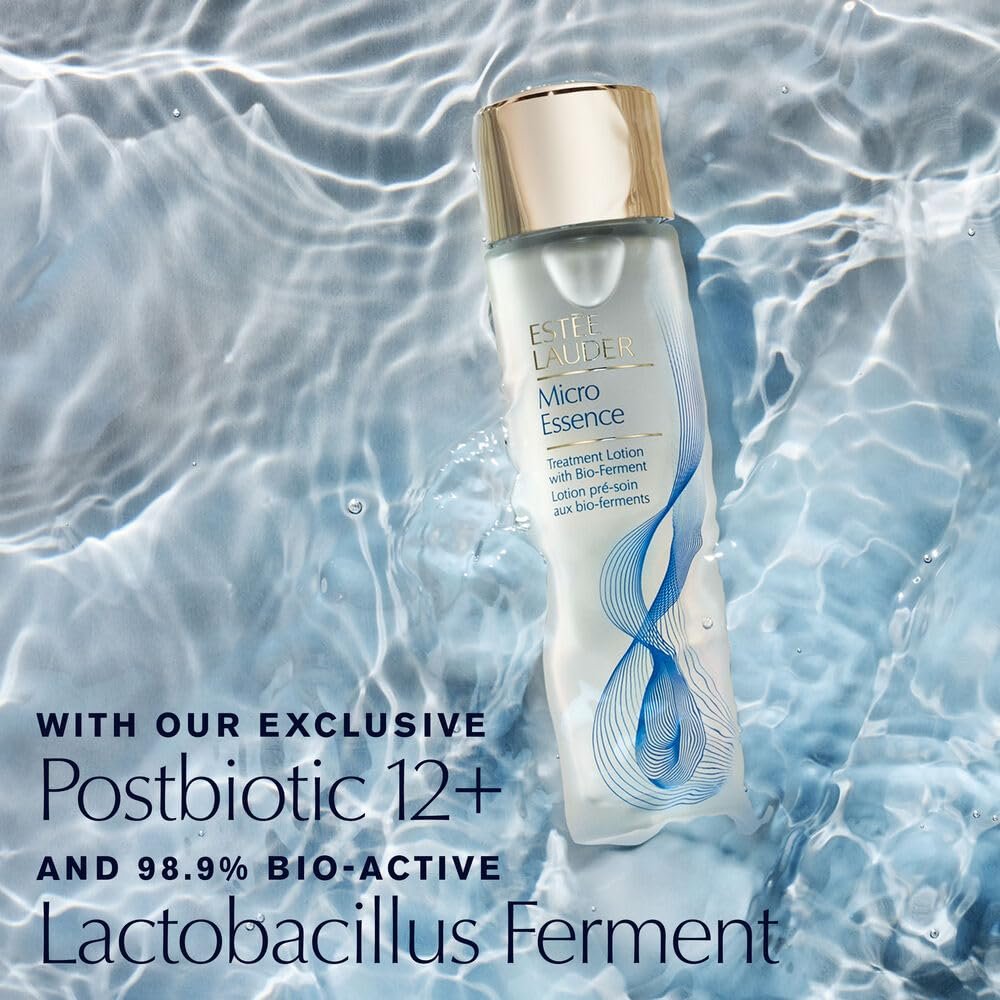 Estée Lauder Micro Essence Treatment Lotion with Bio-Ferment | Toner for Face | Skin Barrier Repair 3.4 fl oz li - Image 2