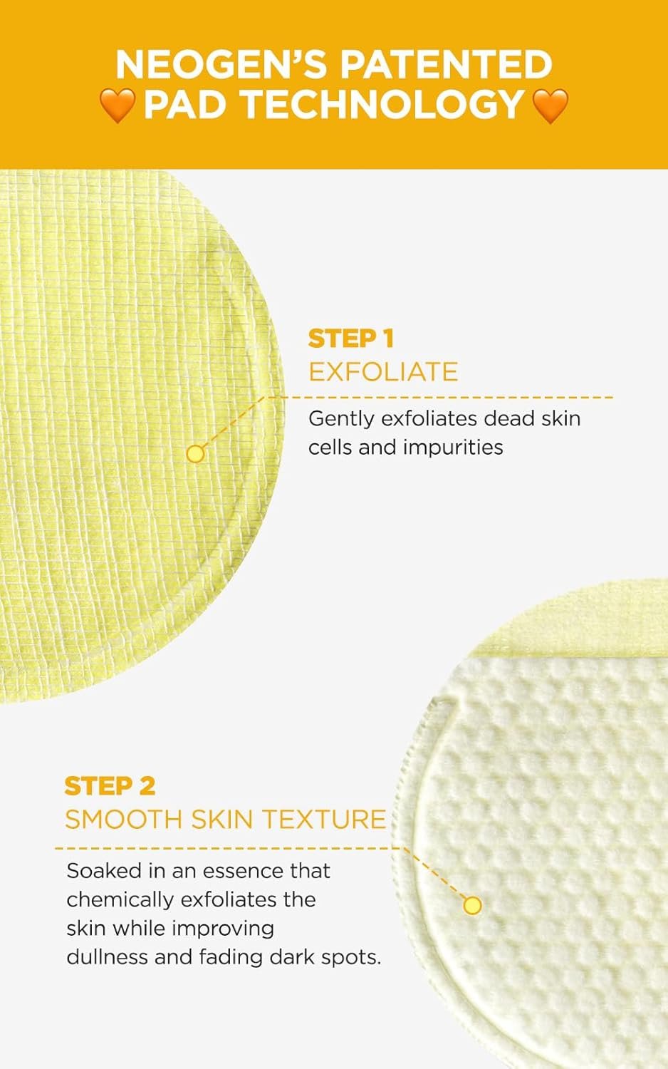 DERMALOGY by NEOGENLAB Bio-Peel Gauze Peeling Pads (Lemon, 8 pcs) - Image 3