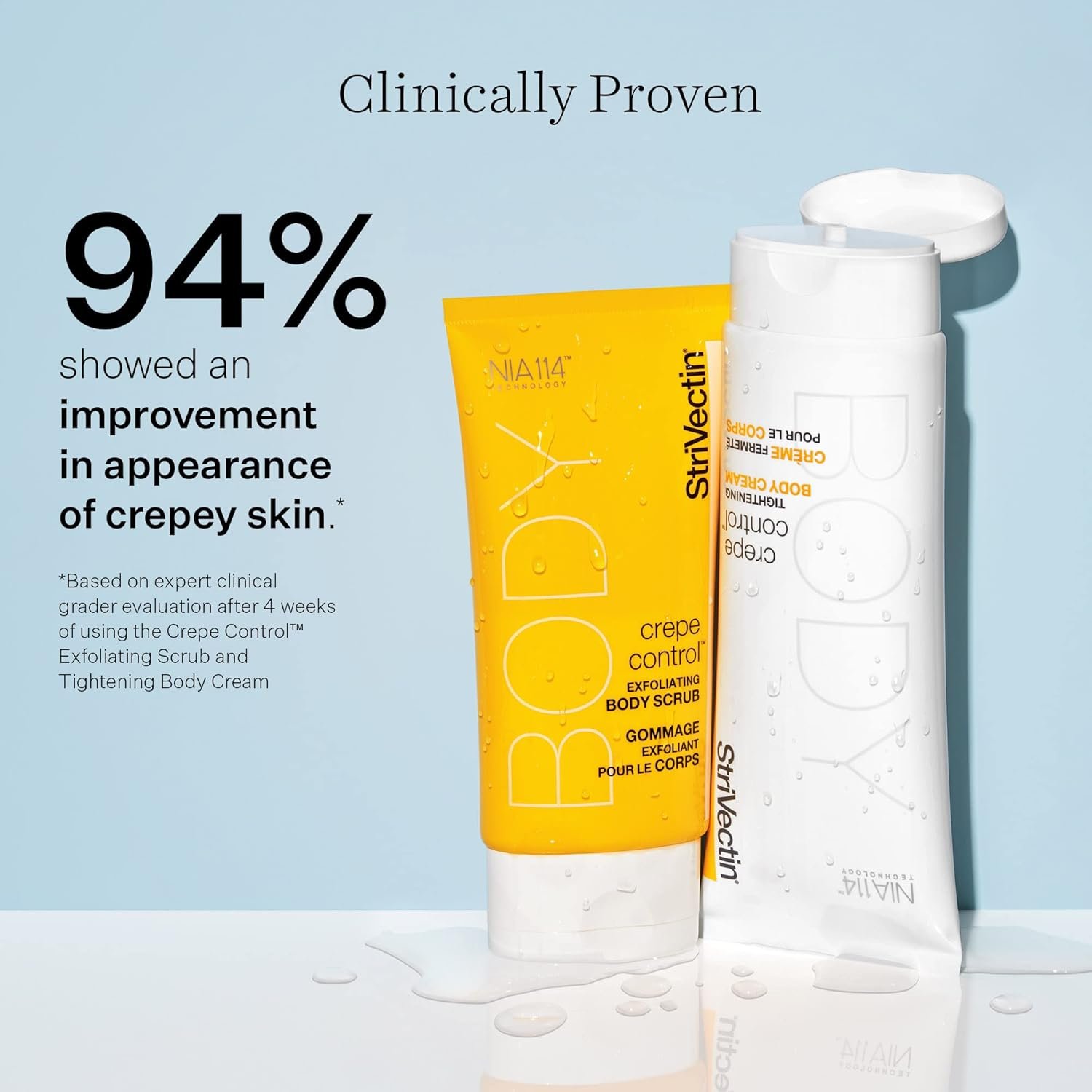 StriVectin Tighten and Lift Crepe Control Tightening Body Cream for Firmer, Brighter Arms and Legs, 6.7 Fl Oz - Image 3