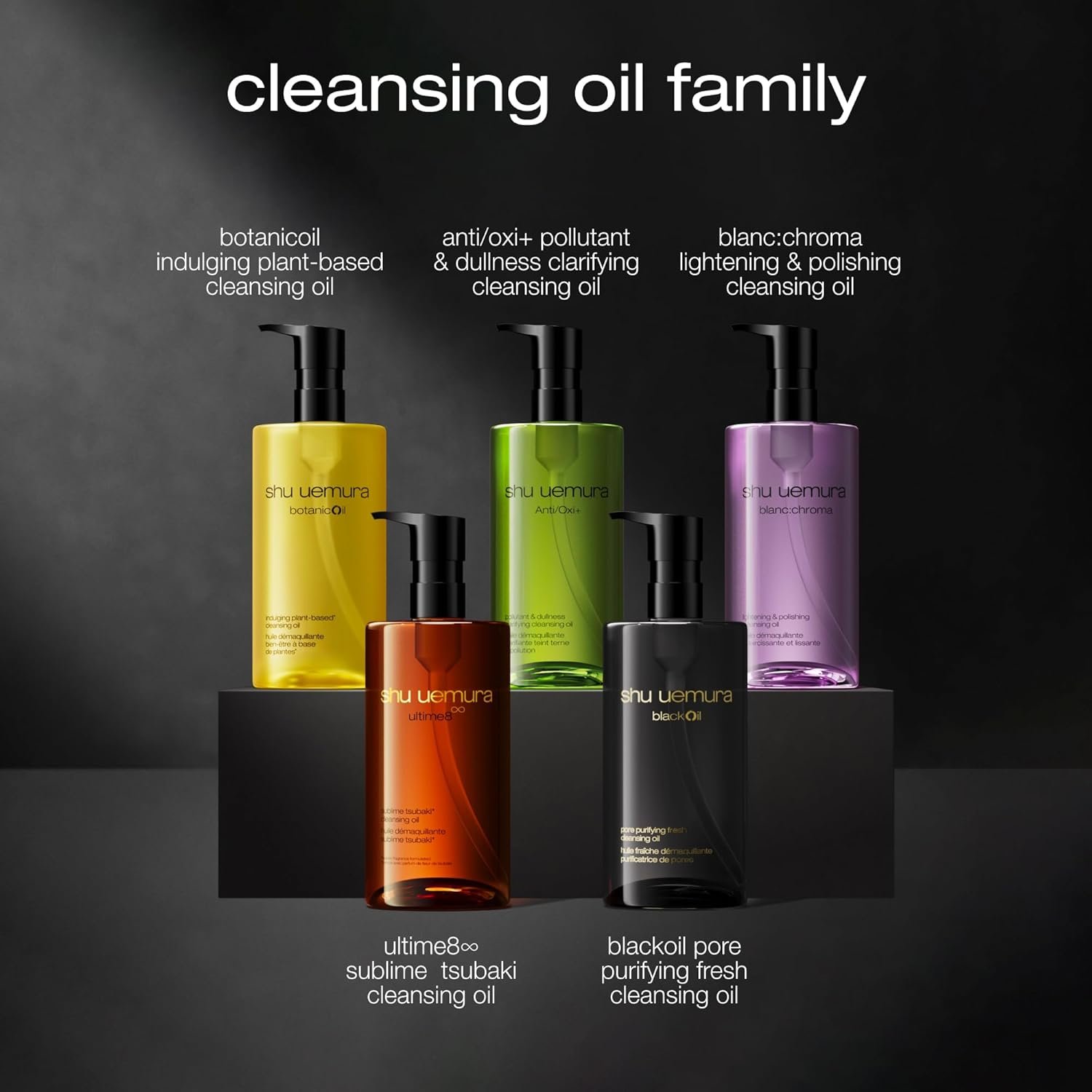 shu uemura Ultime8 Sublime Tsubaki Cleansing Oil, Gentle Makeup Remover and Facial Cleanser for All Skin Types 15.2 fl oz - Image 4
