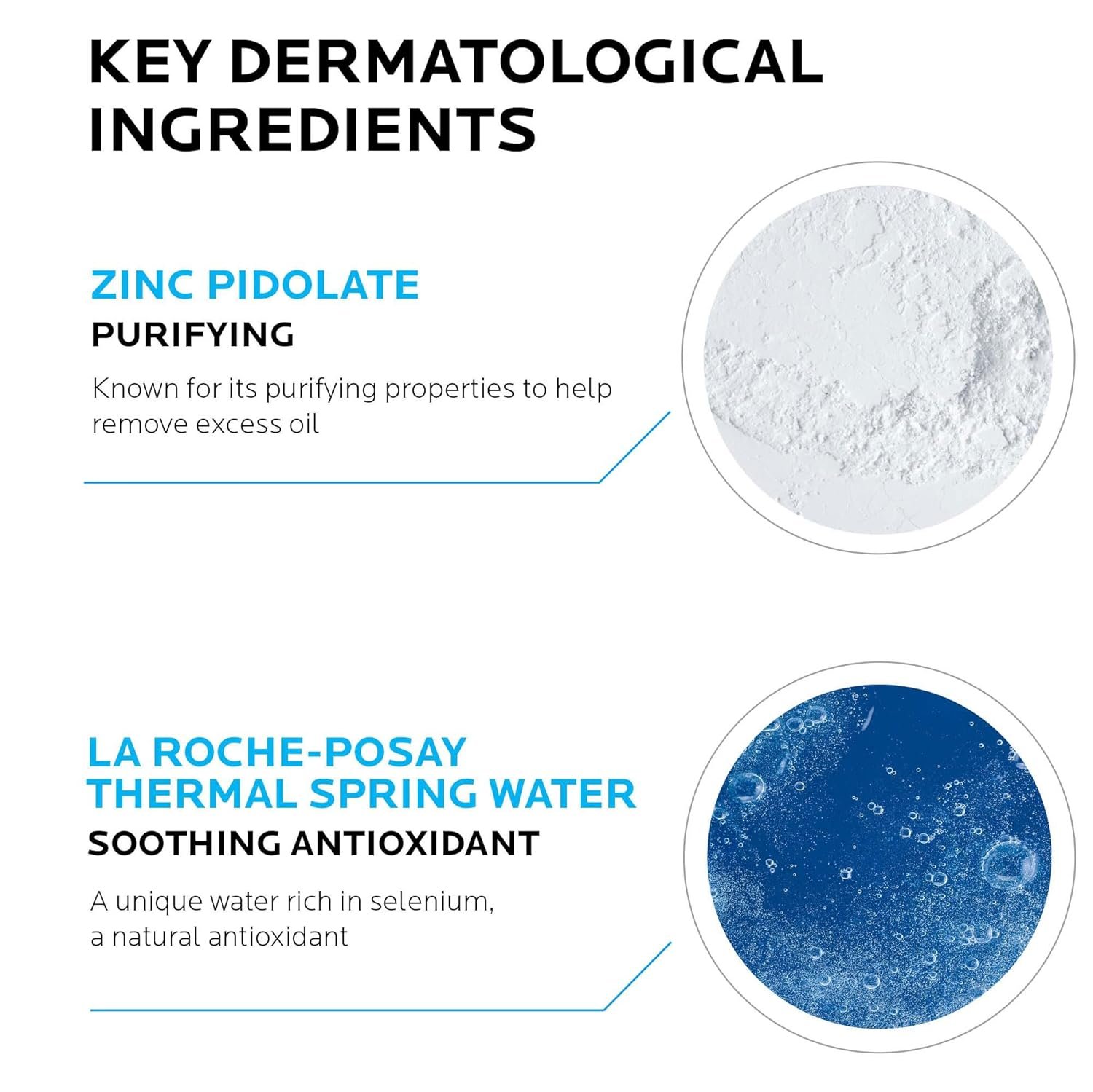 La Roche-Posay Effaclar Purifying Foaming Gel Cleanser for Oily Skin, With Zinc Pidolate To Remove Excess Oil & Shine, Alcohol Free & Oil Free, Sensitive Skin Tested 13.52 fl oz. - Image 3