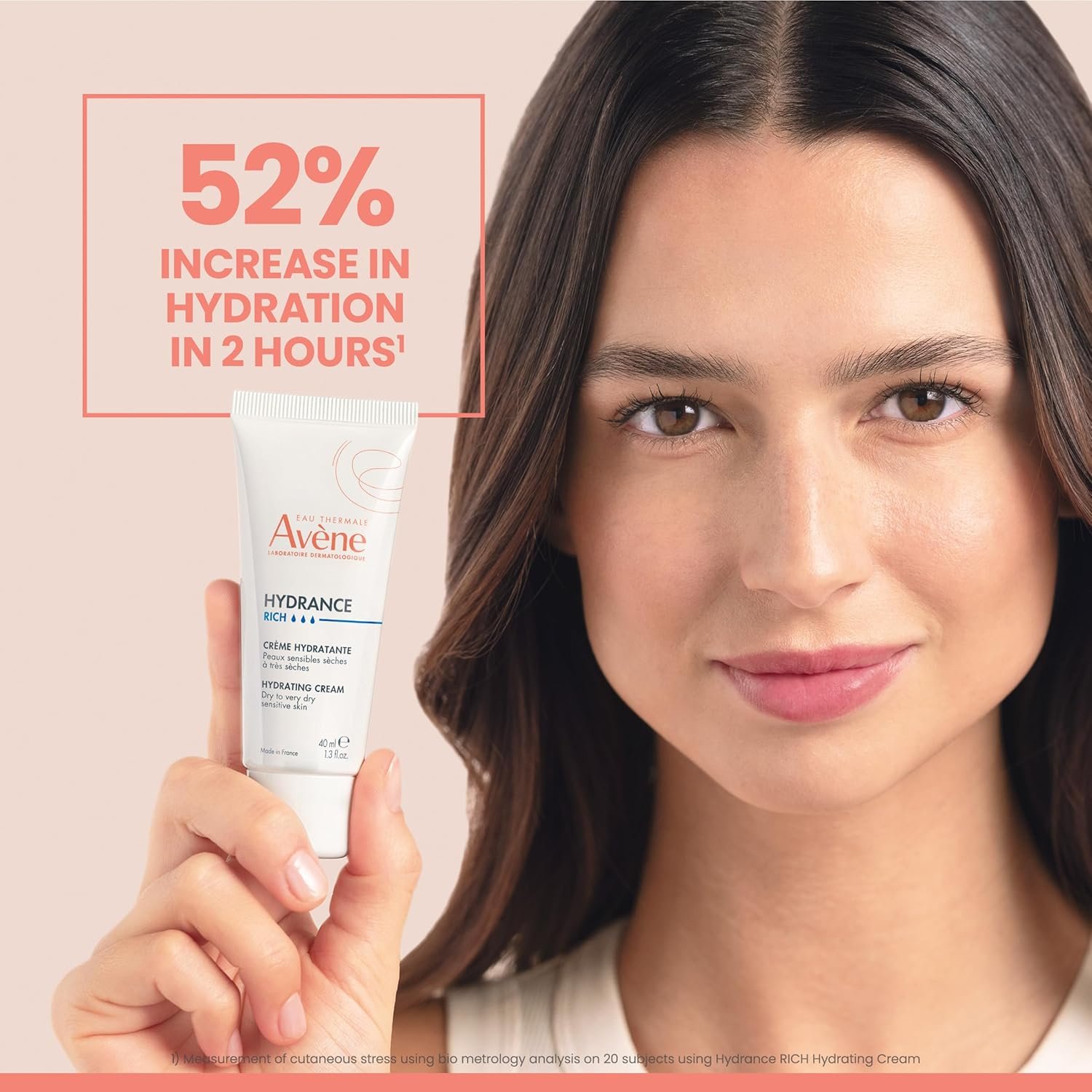 Avène Hydrance RICH Hydrating Cream, Daily Face Moisturizer, Soothes feelings of skin tightness & discomfort associated with dryness, Dry skin moisturizer, Non-Comedogenic, 1.3 Oz - Image 6
