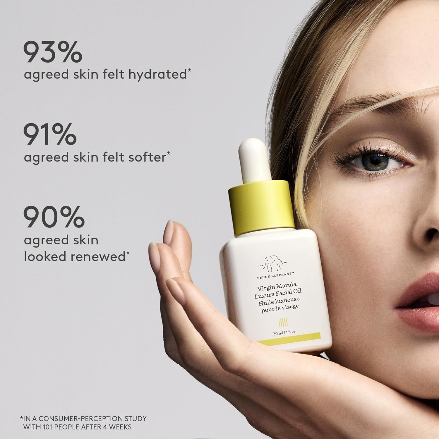 Drunk Elephant Virgin Marula Luxury Facial Oil - Face Oil - Clean Clinical Skincare - Cruelty-Free - Dermatologist-Tested - Free of Essential Oils, Silicones, and Fragrance 0.5 fl oz - Image 5