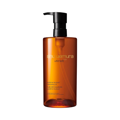 shu uemura Ultime8 Sublime Tsubaki Cleansing Oil, Gentle Makeup Remover and Facial Cleanser for All Skin Types 15.2 fl oz