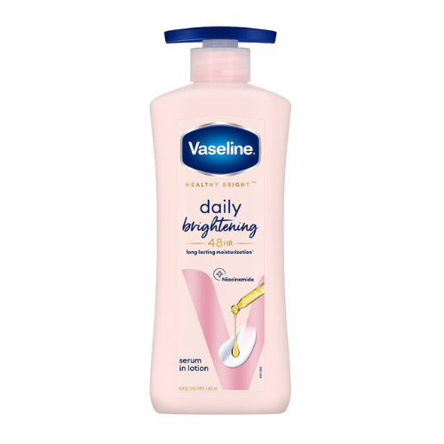 Vaseline Healthy Daily Body Lotion with Vitamin B3, Lightweight Daily Use Moisturizing Lotion – 400 ml (13.52 fl oz)