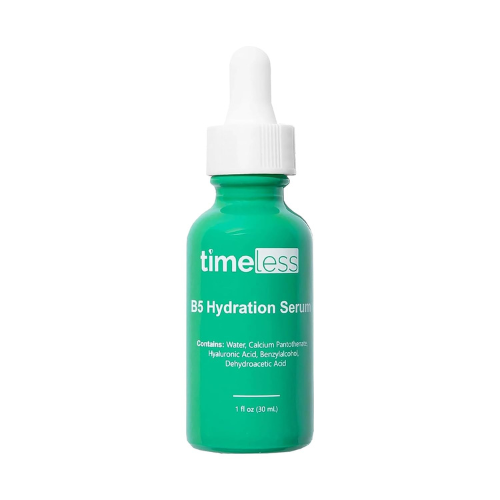 Timeless Skin Care Vitamin B5 Serum - Hydrating Face Serum with Hyaluronic Acid - Oil-Free - for Oily Skin - Fragrance-Free - 1 oz