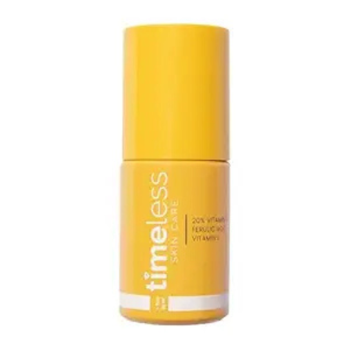 Timeless Skin Care Vitamin C Serum with Vitamin E & Ferulic Acid - Brightening Serum - for Oily & Dry Skin - Fragrance-Free - 1 oz